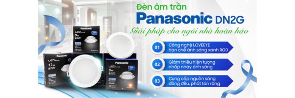 Nhà Phân Phối Đèn Led Âm Trần Panasonic Chính Hãng Tại Tphcm