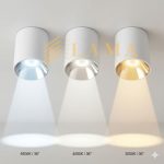 Đèn Lon Ốp Trần Với 3 Ánh Sáng