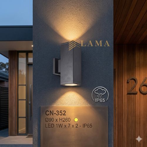 Đèn Trang Trí Tường Rào CN 352 Euroto