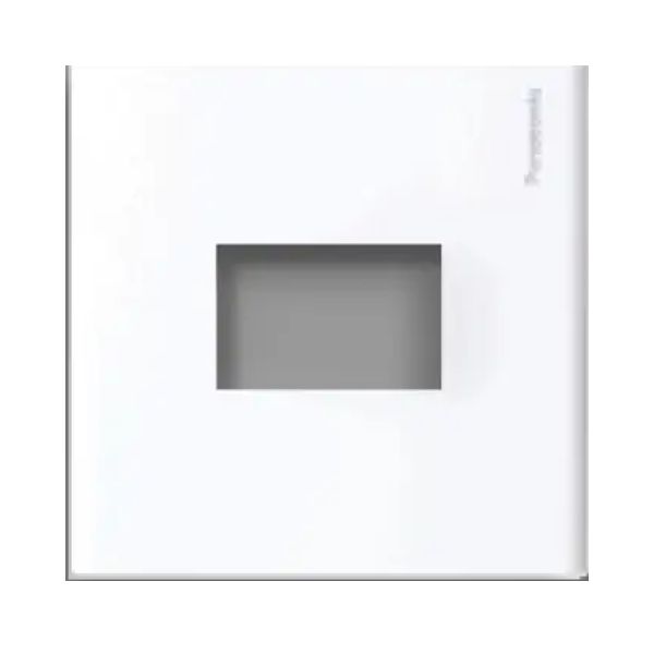 Mặt Công Tắc Vuông Panasonic Dùng 1 Thiết Bị Wide Trắng Panasonic