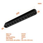 Đèn Rọi Ray Nam Châm Có Lưới Chống Chói 12W NMGNG12 Nanoco