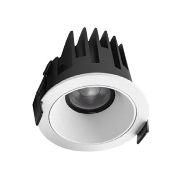 Đèn Spotlight Âm Trần 12W Chóa Trắng Góc Chiếu 24 Độ