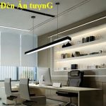 Đèn Thả Trần Nanoco 40W Màu Đen Gốc Chiếu 120 Độ NLNF40