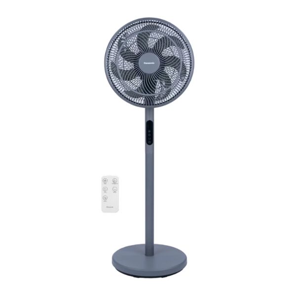 Quạt Đứng Panasonic F 30JLVG Màu Xám Có Remote 6 Chế Độ Gió