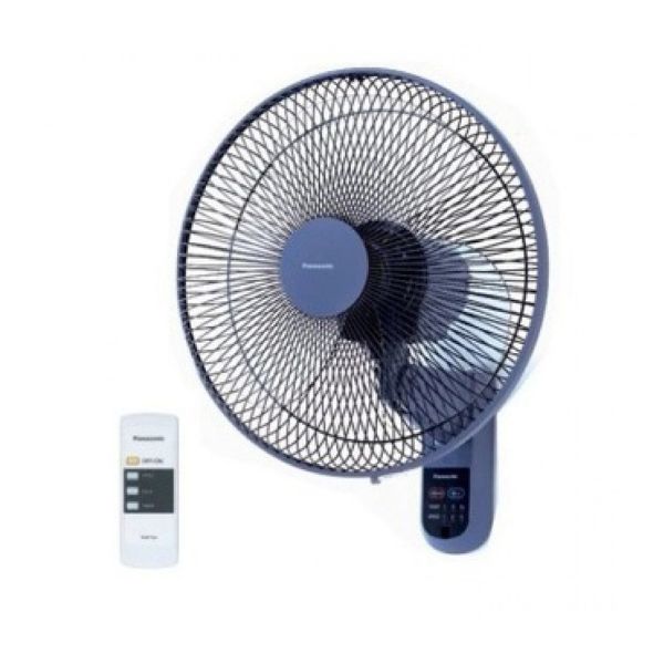 Quạt Treo Tường Panasonic F 409MB Màu Xanh Có Remote