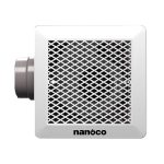 Quạt Hút Âm Trần Nanoco Lồng Sóc Có Ống Dẫn NFV2521 175m3