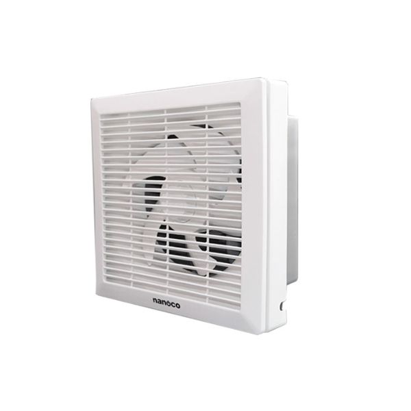 Quạt Hút Gắn Tường Nanoco 1 Chiều NWV2520 Lưu Lượng Gió 888m3